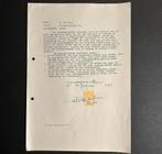 Vergunning NS betreding terreinen (Hoorn - 1970), Verzamelen, Spoorwegen en Tramwegen, Ophalen of Verzenden, Gebruikt, Trein