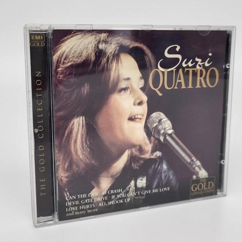 Suzi Quatro - The Gold Collection - CD, Cd's en Dvd's, Cd's | Rock, Gebruikt, Poprock, Ophalen of Verzenden