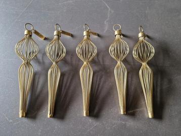riviera maison le noel wire ornament brass  goud gold beschikbaar voor biedingen