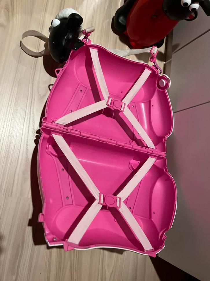 Shaun het Schaap Reiskoffer, Sieraden, Tassen en Uiterlijk, Koffers, Zo goed als nieuw, Hard kunststof, Minder dan 50 cm, Minder dan 35 cm