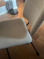 Houten eettafel Boudilson + 4 stoelen & bank, Huis en Inrichting, Stoelen, Ophalen, Gebruikt, Bruin, Vier