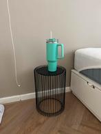 Leuke zwarte nachtkastjes, 2 stuks!, Ophalen, Minder dan 45 cm, Metaal of Aluminium, Zo goed als nieuw