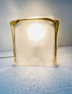 Ikea jaren 90 ice cube lamp Iviken, Gebruikt, Ophalen of Verzenden, Glas, Ikea jaren 90