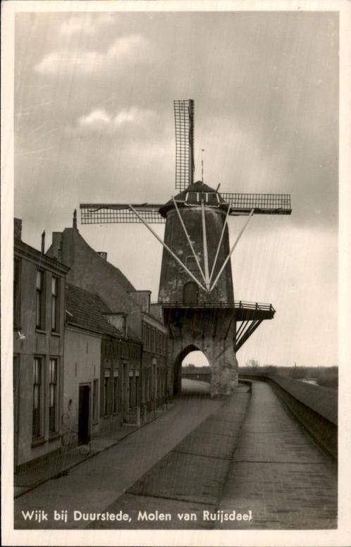 Molen van Ruijsdael in Wijk bij Duurstede, Verzamelen, Ansichtkaarten | Nederland, Ongelopen, Utrecht, 1920 tot 1940, Ophalen of Verzenden
