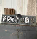 SALE………. Brocante oud zinken sjabloon M N O P Q R S, Antiek en Kunst, Verzenden