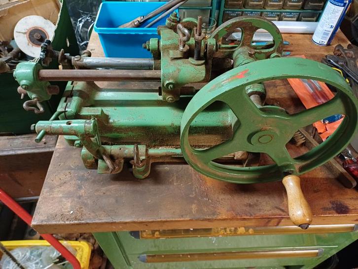 Vintage slijp / vijl machine / apparaat, Antiek en Kunst, Antiek | Gereedschap en Instrumenten, Ophalen