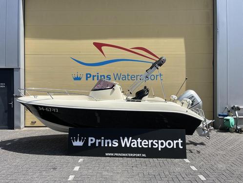Prins 550 Open + 90pk Honda 2006, Watersport en Boten, Vis- en Consoleboten, Gebruikt, 3 tot 6 meter, Benzine, Polyester