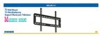 TV beugel,Wandbeugel,TV steun, Slimline, Muurbeugel,Vesa 600, Nedis, Nieuw, Info@marbeco.nl, Ophalen of Verzenden