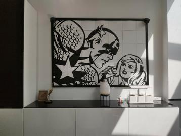 Ikea Besta bovenblad glas zwart 180x40cm zgan