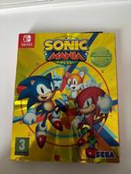 Nintendo Switch Sonic Mania Plus + Artbook, Spelcomputers en Games, Games | Nintendo Switch, Avontuur en Actie, Online, Gebruikt