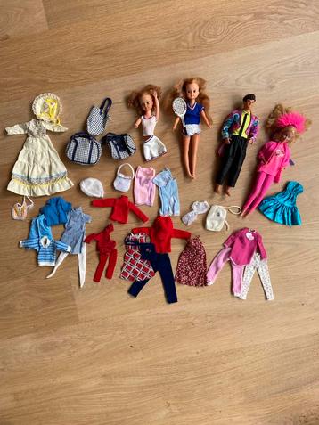 Vintage Barbie/Fleur pop + Barbie & Ken Rockstar jaren ‘80 beschikbaar voor biedingen