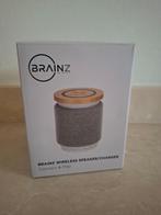 Brainz speaker en draadloze oplader NIEUW, Ophalen of Verzenden, Nieuw