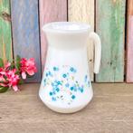 Arcopal Veronica waterkan opaalglas sapkan Arcopal France, Gebruikt, Overige typen, Ophalen of Verzenden, Glas