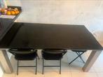 ZSM WEG!! Granieten blad eettafel, Huis en Inrichting, Ophalen, 50 tot 100 cm, 50 tot 100 cm, Zo goed als nieuw
