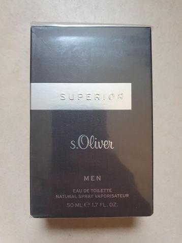 s.Oliver Superior Men Eau de Toilette 50ml (nieuw!) beschikbaar voor biedingen