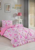 Dekbed, Dubbelzijdig, Met Prinsessen patroon, Wasbaar, Eenpersoons, ., De Linde Home, Nieuw