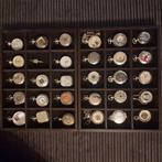 Verzameling zak horloges 29 zakhorloge met 1 sleuteltje, Ophalen of Verzenden, Zo goed als nieuw, Overige kleuren, Overige materialen
