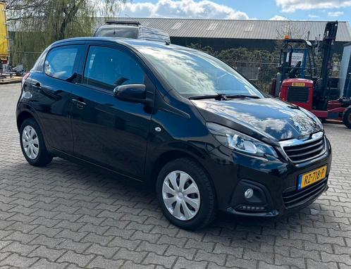 Peugeot 108 1.0 E-vti 2018 Zwart 12v, Auto's, Peugeot, Particulier, ABS, Airbags, Airconditioning, Bluetooth, Boordcomputer, Centrale vergrendeling