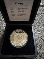 Zilveren 20 euro willem barentsz, Ophalen of Verzenden