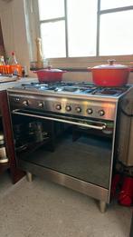 SMEG OVEN FORNUIS SNLK90MFX9 5 pits, Witgoed en Apparatuur, Fornuizen, 60 cm of meer, Ophalen of Verzenden, Zo goed als nieuw