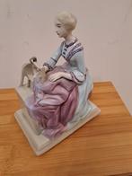 Fine china Goldscheider porselein Lady uitgifte van Singer, Antiek en Kunst, Ophalen of Verzenden