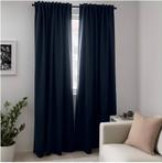 IKEA MAJGULL gordijnen set 145x300 cm - Donkerblauw, Huis en Inrichting, Stoffering | Gordijnen en Lamellen, Ophalen of Verzenden