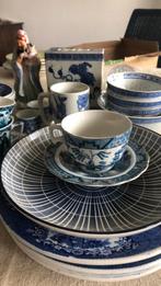 Blauw Chinees servies, Antiek en Kunst, Antiek | Servies los, Ophalen of Verzenden