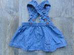 Rok met bretels blauw stippen rokje maat 74 Hema, Kinderen en Baby's, Meisje, Jurkje of Rokje, Ophalen of Verzenden, Zo goed als nieuw