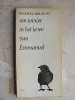 BOEK Marie-Claire BLAIS Een WINTER in het LEVEN van EMMANUEL, Wereld overig, Ophalen of Verzenden, Marie-Claire Blais, Zo goed als nieuw