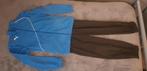 Puma, trainingspak, maat 152, blauw/zwart, als nieuw!!, Kinderen en Baby's, Kinderkleding | Maat 152, Jongen of Meisje, Puma, Sport- of Zwemkleding