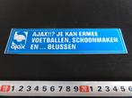 sticker AJAX? je kan er mee voetballen, schoonmaken Blussen, Verzamelen, Stickers, Ophalen, Zo goed als nieuw