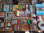 Héél veel knutsel, teken, kleur, schoolspullen!, Ophalen of Verzenden, Gebruikt, Materiaal