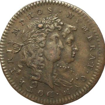 Frankrijk token / rekenpenning 17e eeuw (zeldzaam) beschikbaar voor biedingen