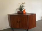 Vintage teakhouten hoekkastje Pastoe, Ophalen, Gebruikt