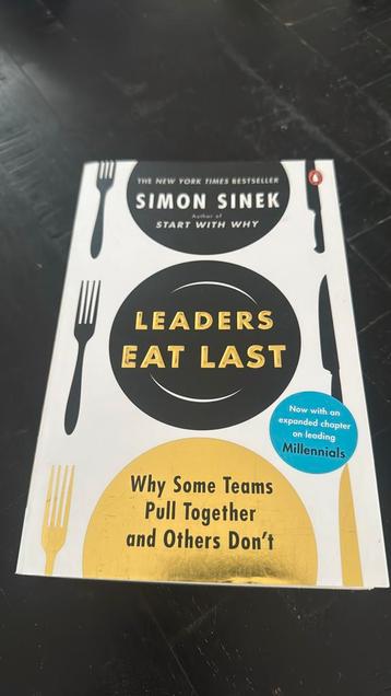 Leaders eat last Simon Sinek beschikbaar voor biedingen