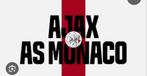 2 tickets naast elkaar vak 422, Tickets en Kaartjes, Twee personen, Overige soorten, Overige typen