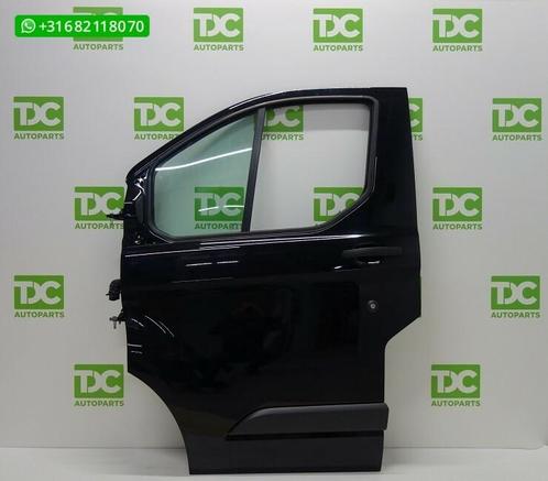Ford Transit Custom ('12-'18) Voorportier links zwart, Auto-onderdelen, Carrosserie en Plaatwerk, Deur, Ford, Voor, Links, Gebruikt