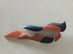 Houten Broche - Twee Vogels, Antiek en Kunst, Ophalen of Verzenden