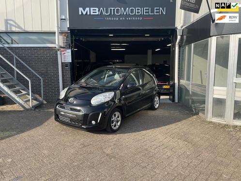Citroen C1 1.0 Exclusive/Airco/5 Deurs/APK/Nap/leder/2e eige, Auto's, Citroën, Bedrijf, Te koop, C1, ABS, Airbags, Airconditioning