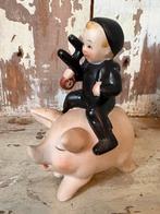 Oud kindje/schoorsteenveger op varken, Ophalen of Verzenden