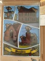 glas in lood raamhanger schilderij Beegden met origineel, Ophalen of Verzenden