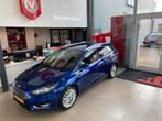Ford FOCUS Wagon 1.0 Titanium,Navigatie,Parkeerassistent,Cli, Stof, Gebruikt, Blauw, Origineel Nederlands