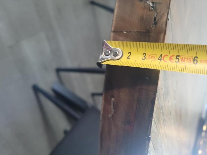 Ovalen teak eettafel, Huis en Inrichting, Tafels | Eettafels, Zo goed als nieuw, 100 tot 150 cm, 200 cm of meer, Vijf personen of meer