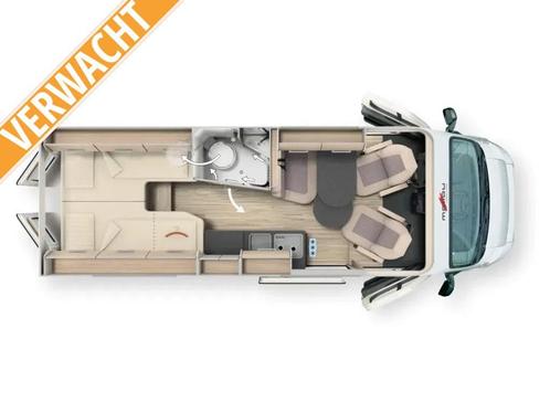 Malibu First Class Two Rooms GT Skyview 640 LE RB Verwacht!!, Caravans en Kamperen, Campers, Bedrijf, Bus-model, tot en met 2