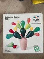 Plan Toys Balancing Cactus - Montessori Speelgoed, Ophalen of Verzenden, Zo goed als nieuw, Bouwen