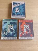 Spot Morton. 3 mooie oude boekjes uit 1948. Eerste druk., Meerdere stripboeken, Ophalen of Verzenden, Gelezen