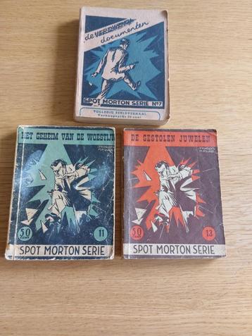 Spot Morton. 3 mooie oude boekjes uit 1948. Eerste druk. beschikbaar voor biedingen