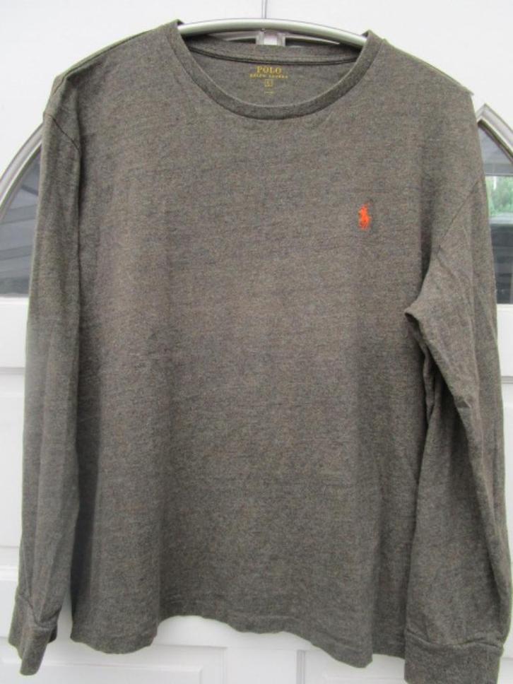 Ralph Lauren trui maat L, bruin/grijs, Kleding | Heren, Truien en Vesten, Zo goed als nieuw, Maat 52/54 (L), Ophalen
