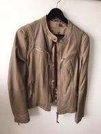 Leuk soepel leren jasje Arma, Beige, Arma, Maat 42/44 (L), Ophalen of Verzenden