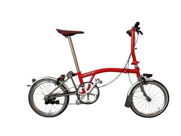 Vouwfiets Brompton S2L, Titanium, 2 jaar garantie beschikbaar voor biedingen